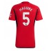 Billige Manchester United Harry Maguire #5 Hjemmebane Fodboldtrøjer 2023-24 Kortærmet
